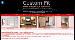 Desktop Screenshot of custom-fit.biz